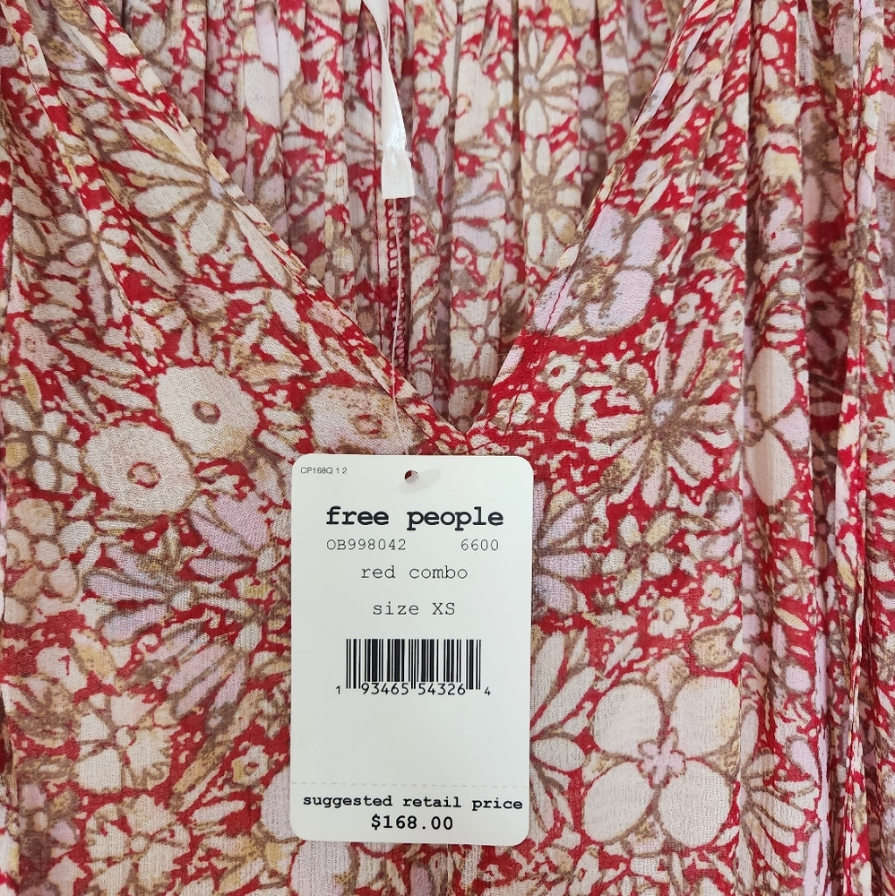 Free People NWT Feeling Groovy Maxi Dress - Picture 5 of 7